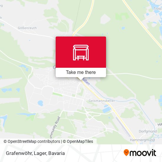 Карта Grafenwöhr, Lager