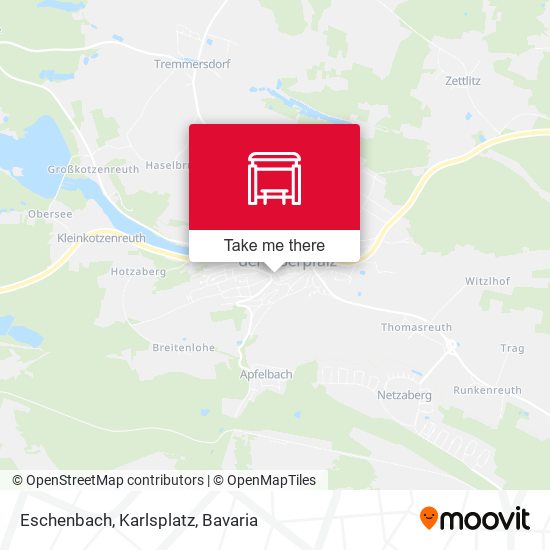 Карта Eschenbach, Karlsplatz