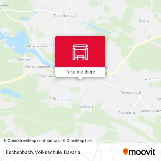 Карта Eschenbach, Volksschule