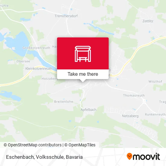 Карта Eschenbach, Volksschule