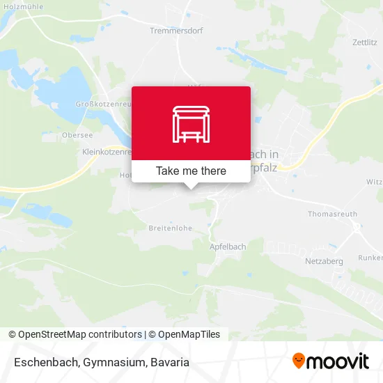 Карта Eschenbach, Gymnasium