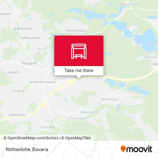 Карта Röthenlohe