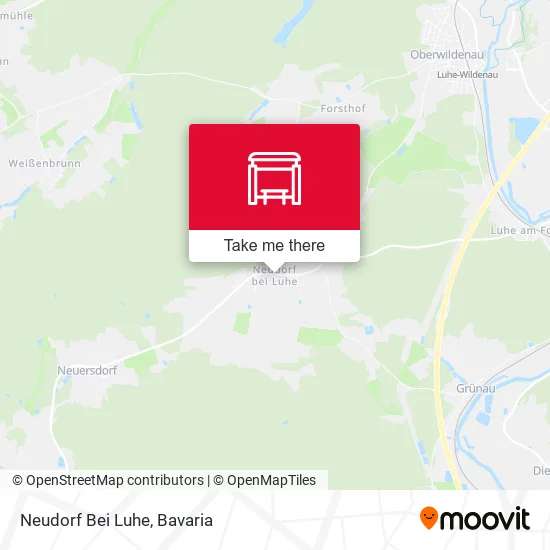 Карта Neudorf Bei Luhe