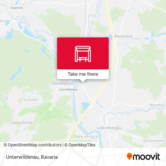 Карта Unterwildenau