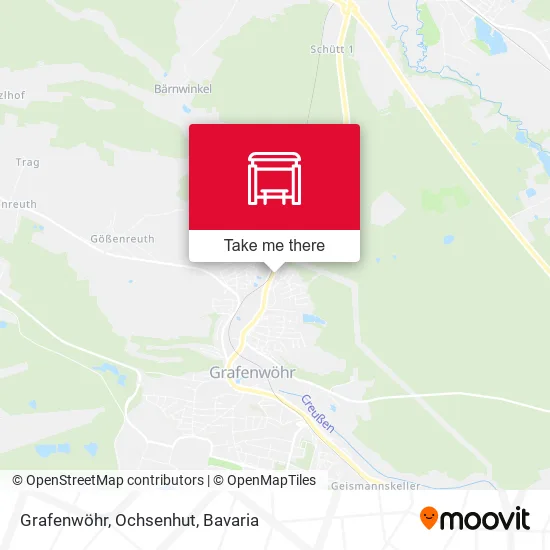 Карта Grafenwöhr, Ochsenhut