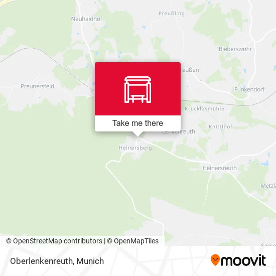 Карта Oberlenkenreuth