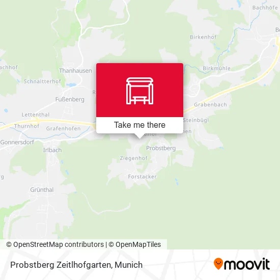 Карта Probstberg Zeitlhofgarten