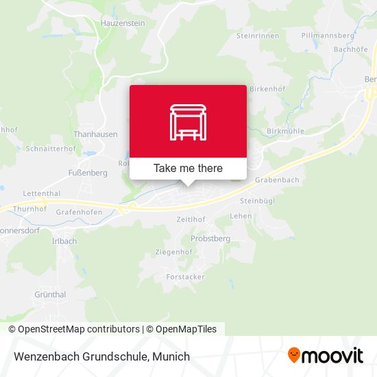 Wenzenbach Grundschule map