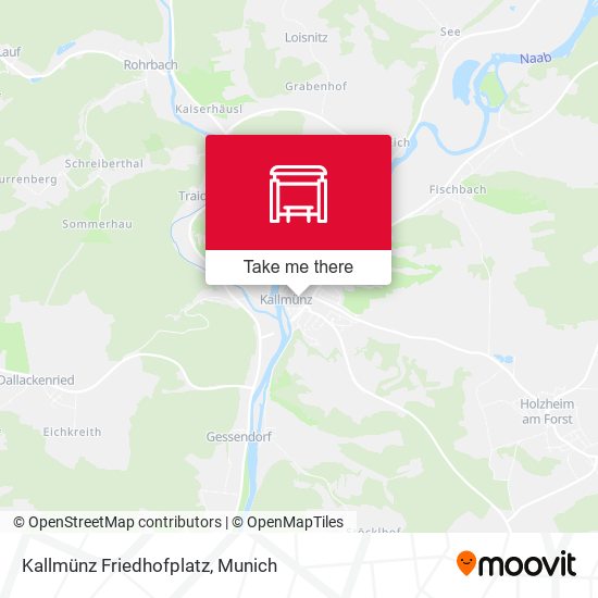 Kallmünz Friedhofplatz map