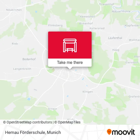 Карта Hemau Förderschule