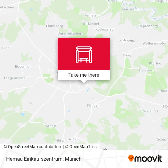 Карта Hemau Einkaufszentrum