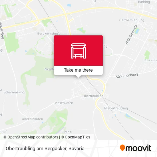 Карта Obertraubling am Bergacker