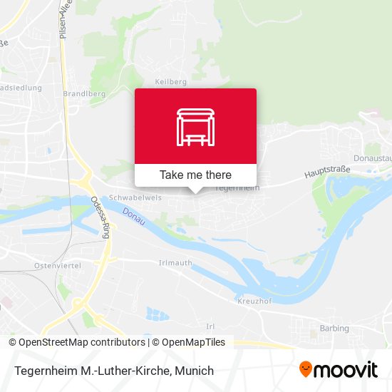 Tegernheim M.-Luther-Kirche map