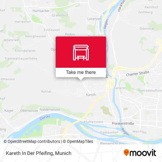 Карта Kareth In Der Pfeifing