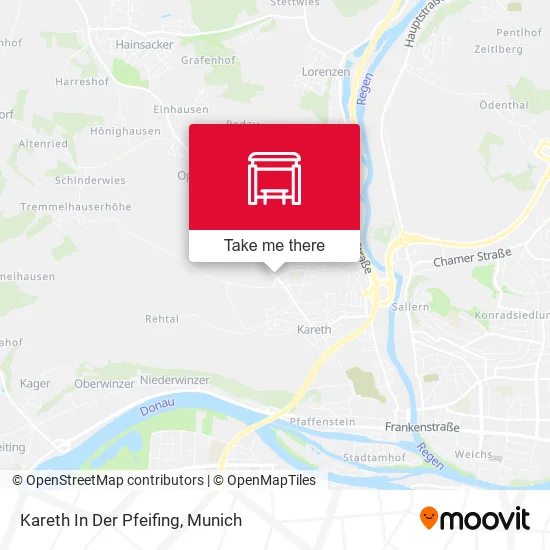 Карта Kareth In Der Pfeifing
