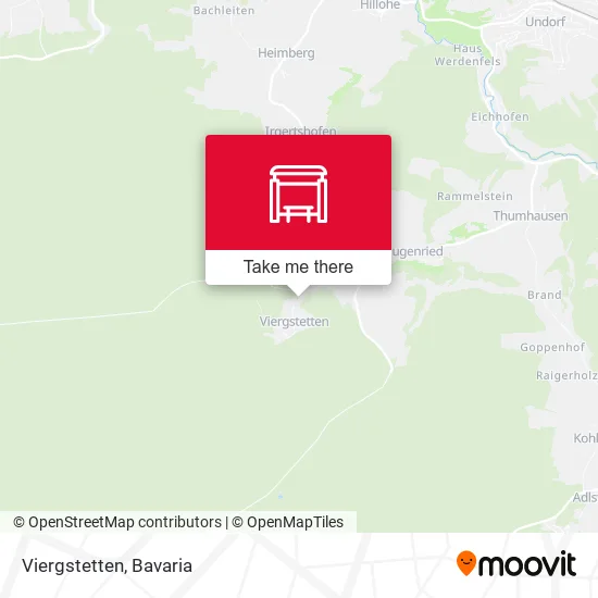 Карта Viergstetten