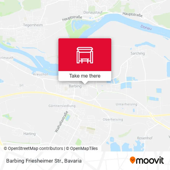 Карта Barbing Friesheimer Str.