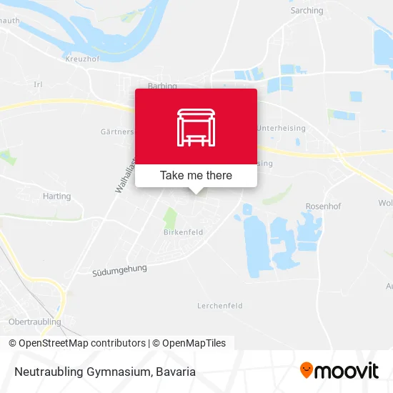 Карта Neutraubling Gymnasium