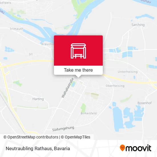 Карта Neutraubling Rathaus