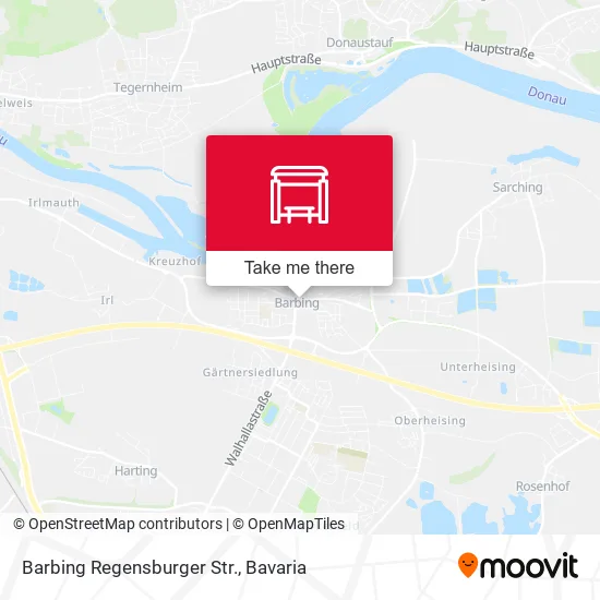 Карта Barbing Regensburger Str.