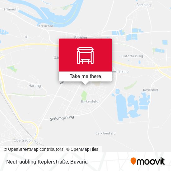 Neutraubling Keplerstraße map