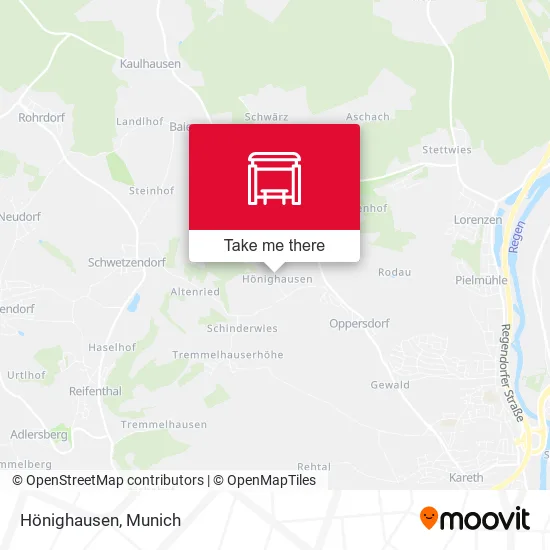 Карта Hönighausen