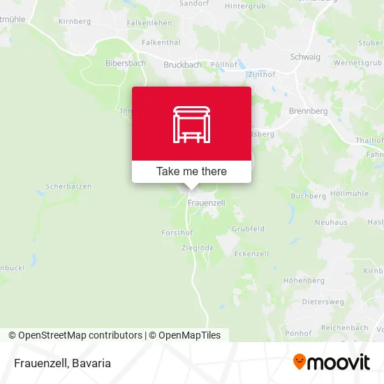 Карта Frauenzell