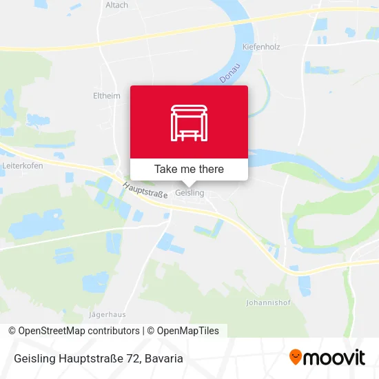 Карта Geisling Hauptstraße 72