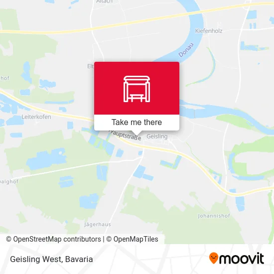 Карта Geisling West
