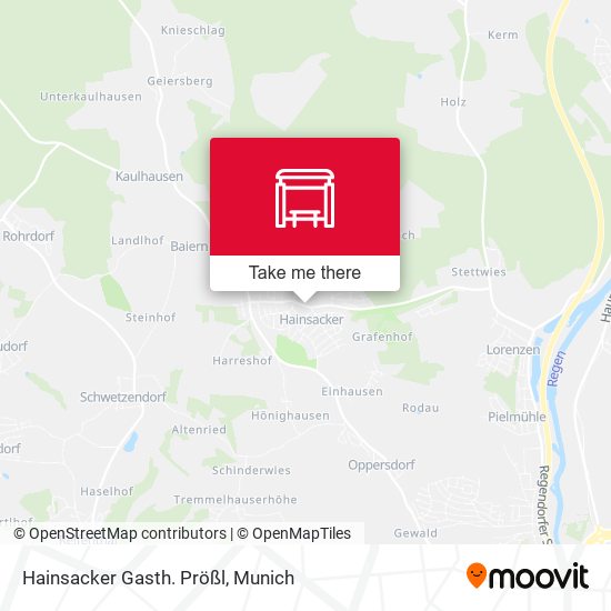 Hainsacker Gasth. Prößl map
