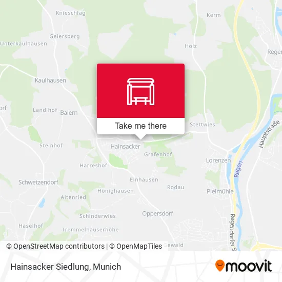 Карта Hainsacker Siedlung