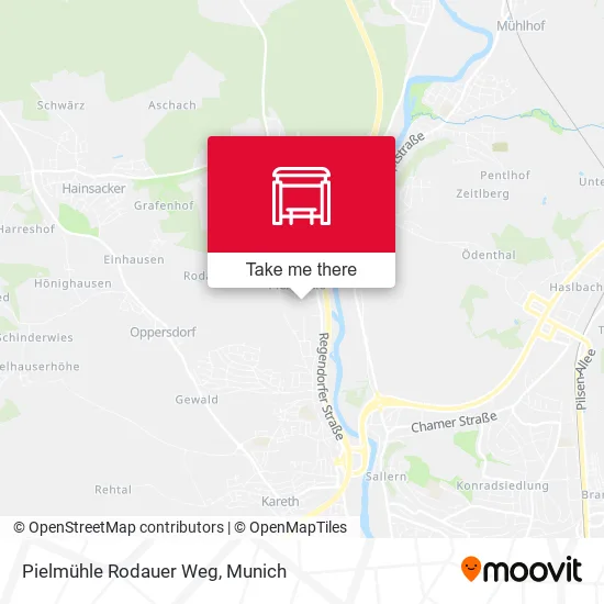 Карта Pielmühle Rodauer Weg