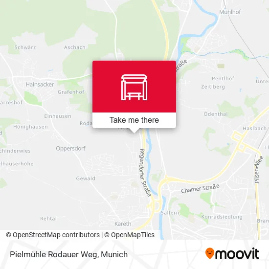 Карта Pielmühle Rodauer Weg