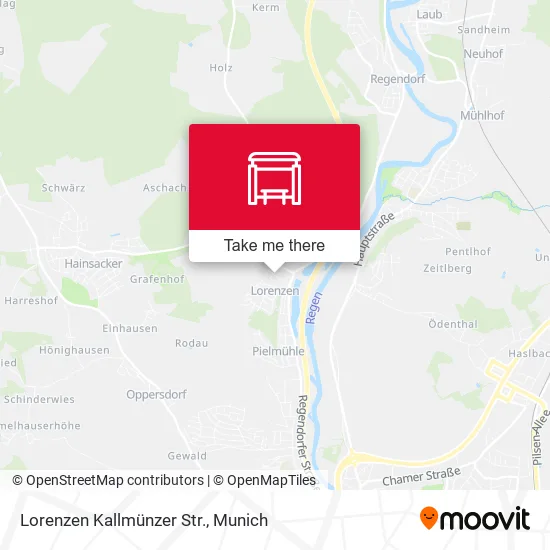 Карта Lorenzen Kallmünzer Str.