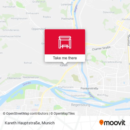 Kareth Hauptstraße map