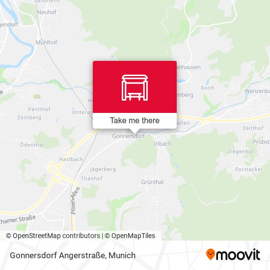 Gonnersdorf Angerstraße map