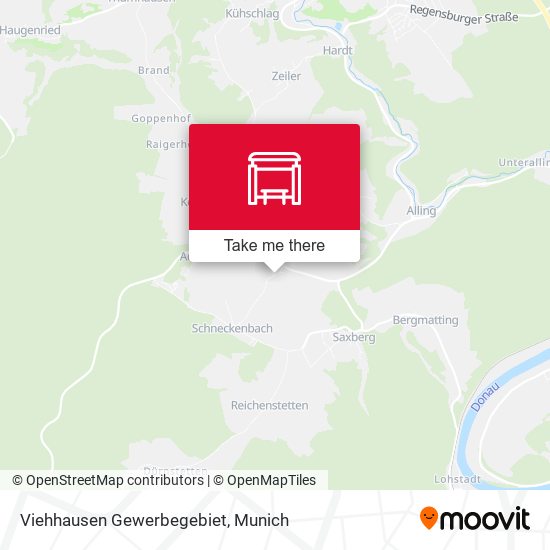 Viehhausen Gewerbegebiet map