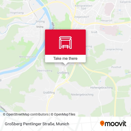 Карта Großberg Pentlinger Straße