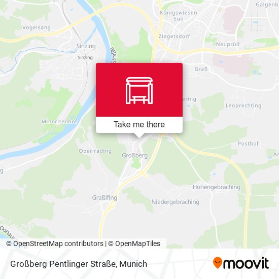 Großberg Pentlinger Straße map