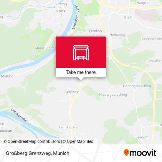Карта Großberg Grenzweg