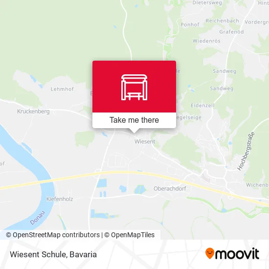 Карта Wiesent Schule