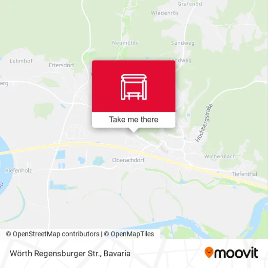 Карта Wörth Regensburger Str.