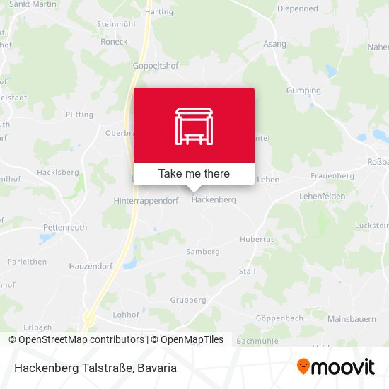 Карта Hackenberg Talstraße