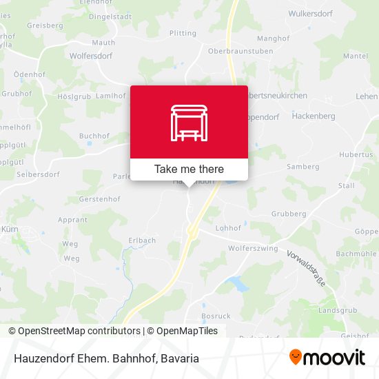 Hauzendorf Ehem. Bahnhof map