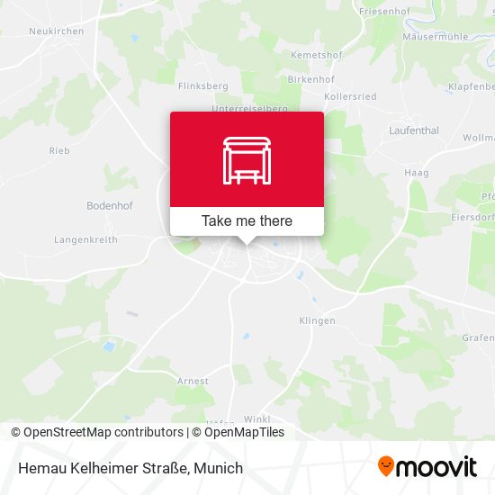 Hemau Kelheimer Straße map