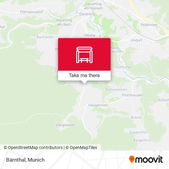 Карта Bärnthal