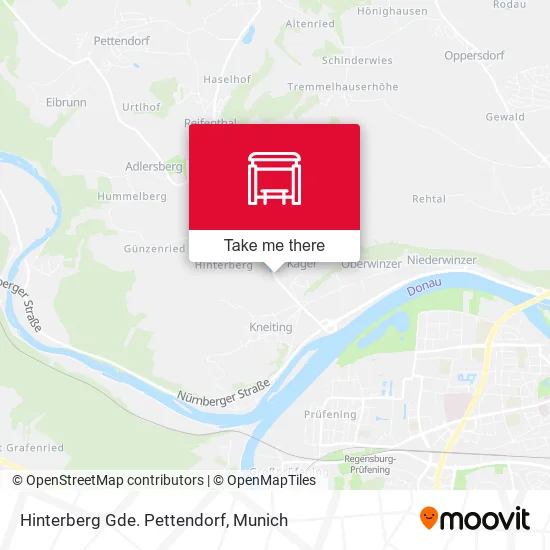 Карта Hinterberg Gde. Pettendorf