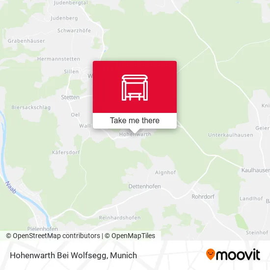 Карта Hohenwarth Bei Wolfsegg