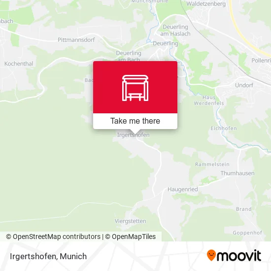 Карта Irgertshofen