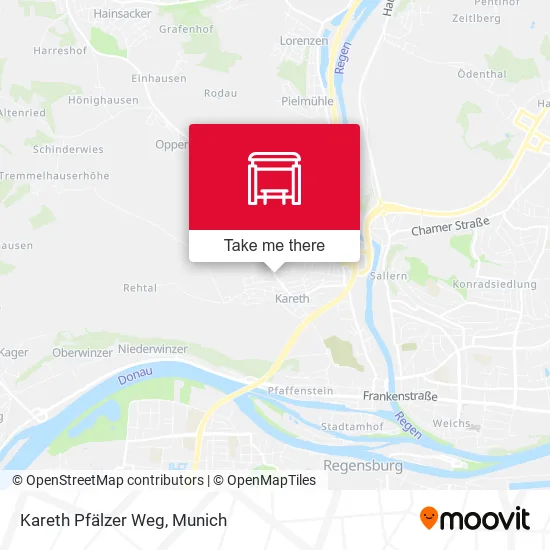 Карта Kareth Pfälzer Weg